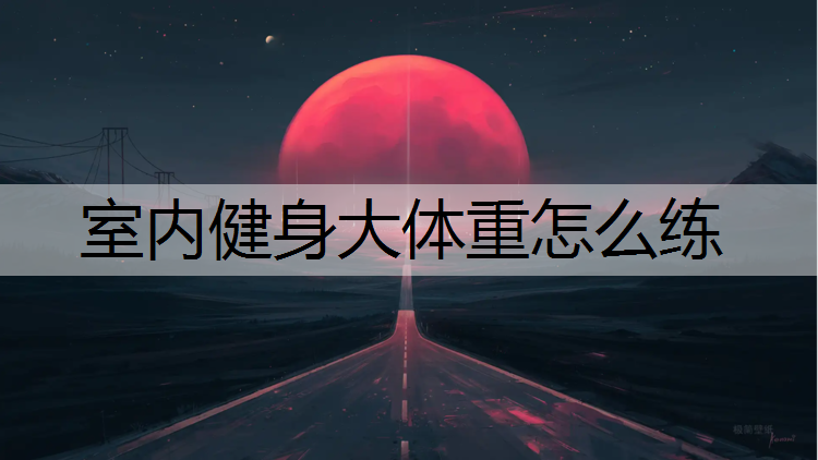 室内健身大体重怎么练