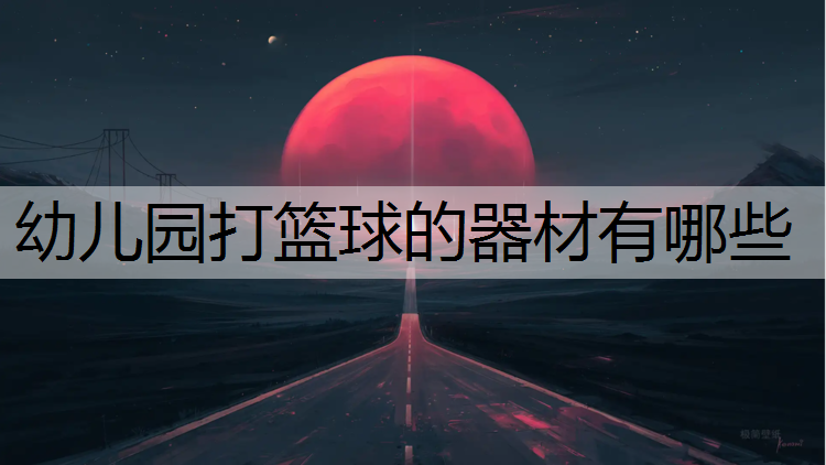 幼儿园打篮球的器材有哪些
